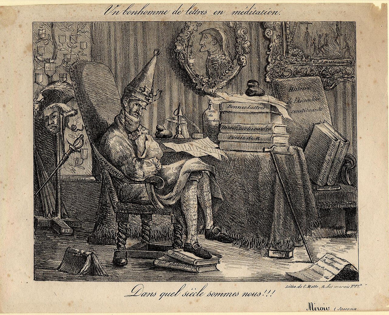 meditation candles (foto: Print made by: Eugène Delacroix

Printed by: Charles Motte / Public domain, Wikimedia Commons)